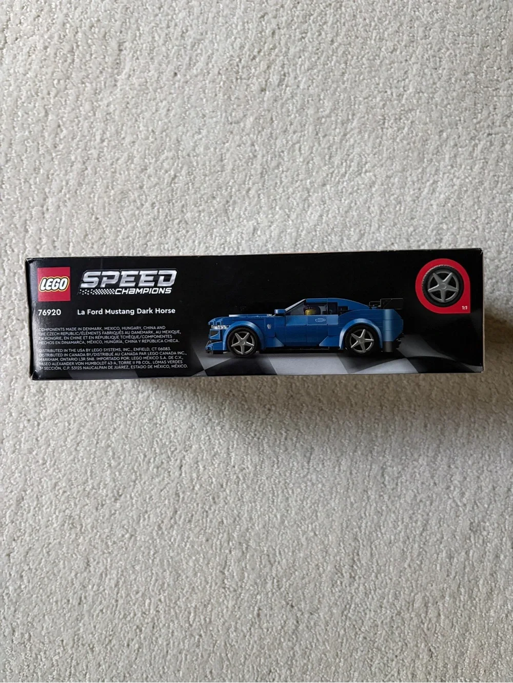 LEGO Speed Champions Ford Mustang Dark Horse Set